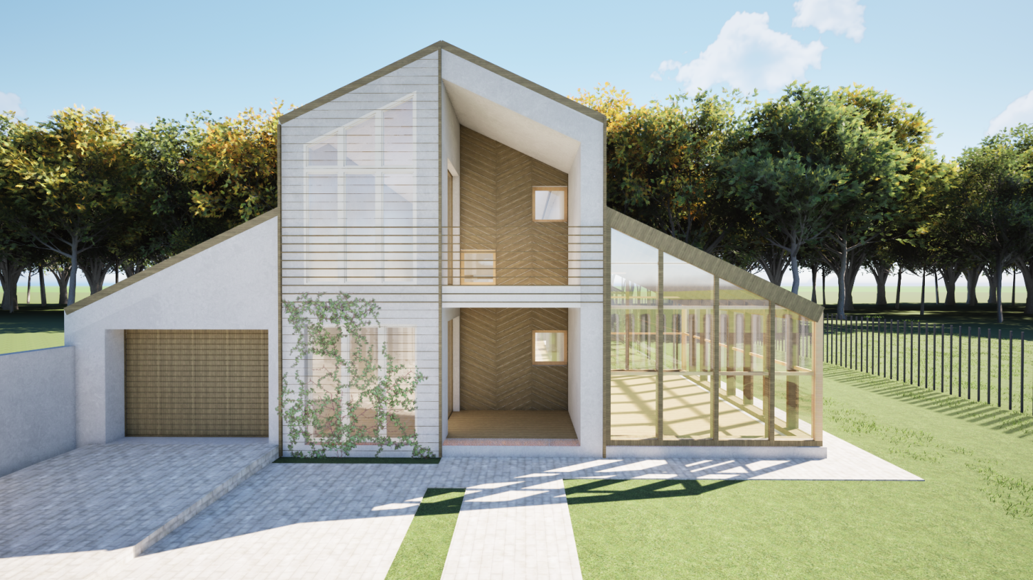 Erdő széli családi ház